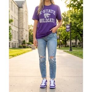 47 Brand K-State Wildcats Purple Graphic T-Shirt Size XL
